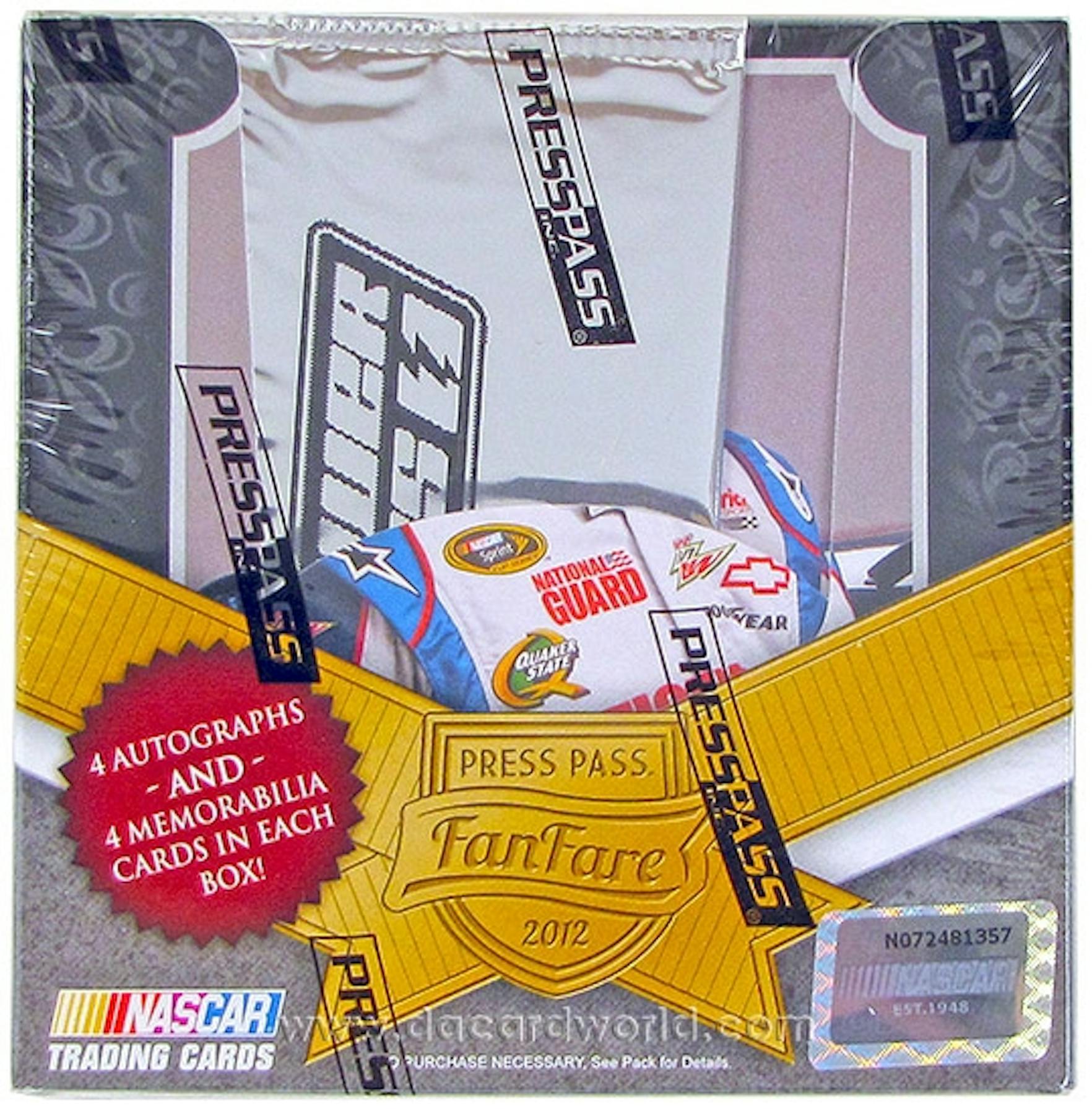 2012 Press Pass Fanfare Racing Hobby Box | DA Card World1764 x 1800