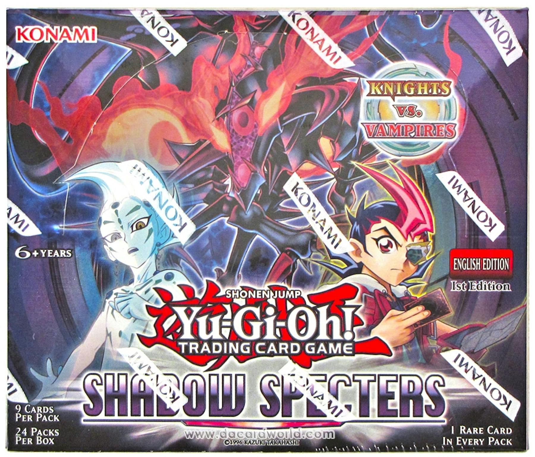 YuGiOh Shadow Specters Booster Box DA Card World